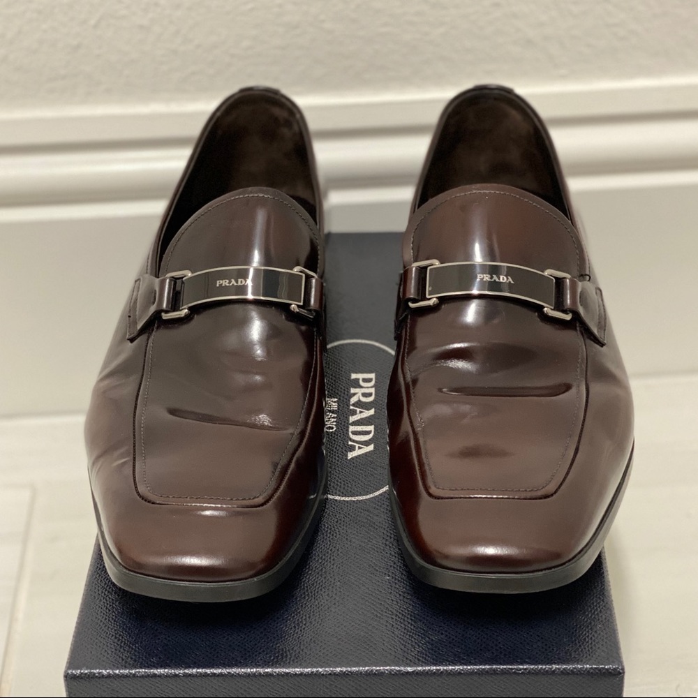 Prada Brown Loafers